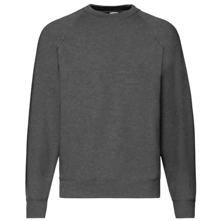 Classic 80/20 raglan sweatshirt Dark Heather Grey