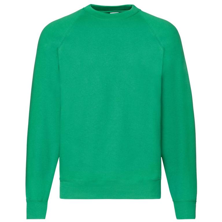 Classic 80/20 raglan sweatshirt Kelly Green