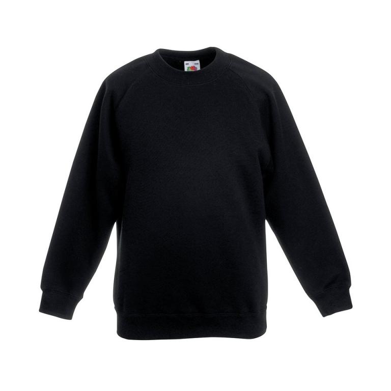 Kids classic raglan sweatshirt Black