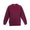 Kids classic raglan sweatshirt Burgundy