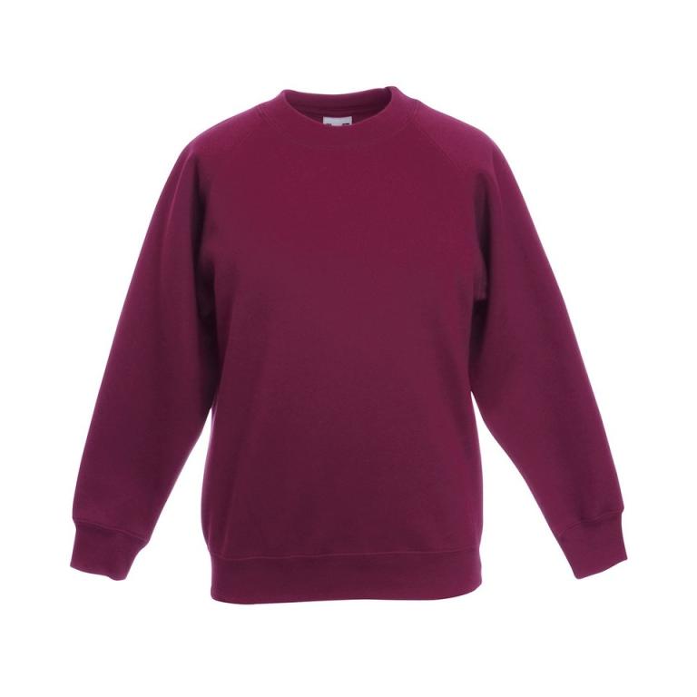 Kids classic raglan sweatshirt Burgundy