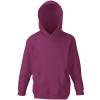 Kids classic hooded sweatshirt Burgundy