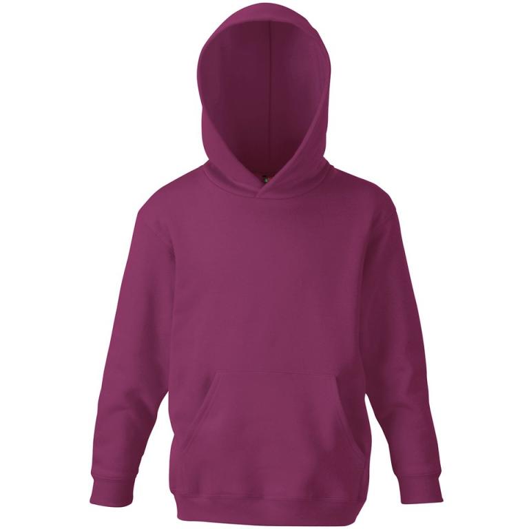 Kids classic hooded sweatshirt Burgundy