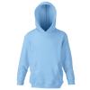 Kids classic hooded sweatshirt Sky Blue