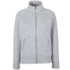 Women's premium 70/30 sweatshirt jacket Heather Grey