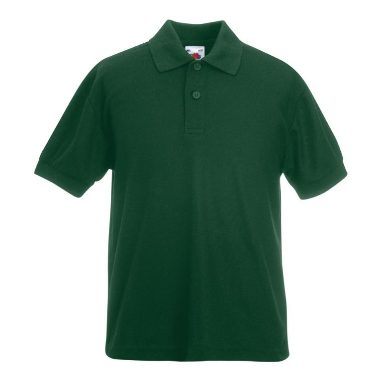 Kids 65/35 piqué polo Bottle Green