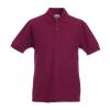 Kids 65/35 piqué polo Burgundy