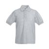 Kids 65/35 piqué polo Heather Grey