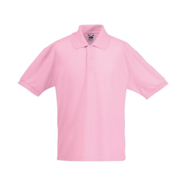 Kids 65/35 piqué polo Light Pink