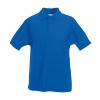 Kids 65/35 piqué polo Royal Blue