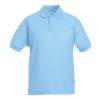 Kids 65/35 piqué polo Sky Blue