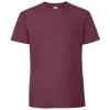 Iconic 195 ringspun premium T Burgundy