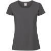 Women's Iconic 195 ringspun premium t-shirt Light Graphite