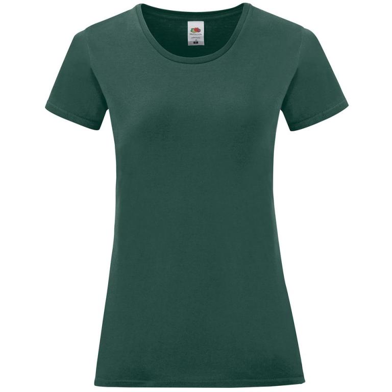 Women's iconic T Forest Green