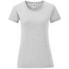 Women's iconic T Heather Grey