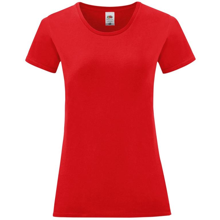 Women's iconic T Red