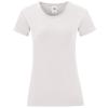 Women's iconic T White