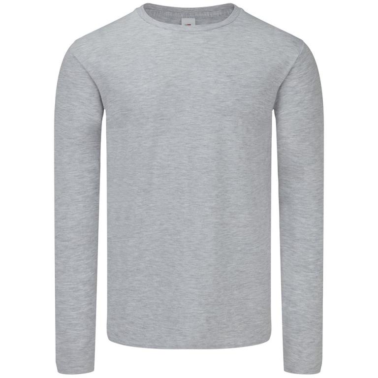 Iconic 150 classic long sleeve T Heather Grey