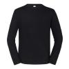 Iconic 195 ringspun premium long sleeve T Black