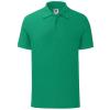 Iconic polo Heather Green