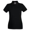 Women's premium polo Black