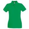 Women's premium polo Kelly Green