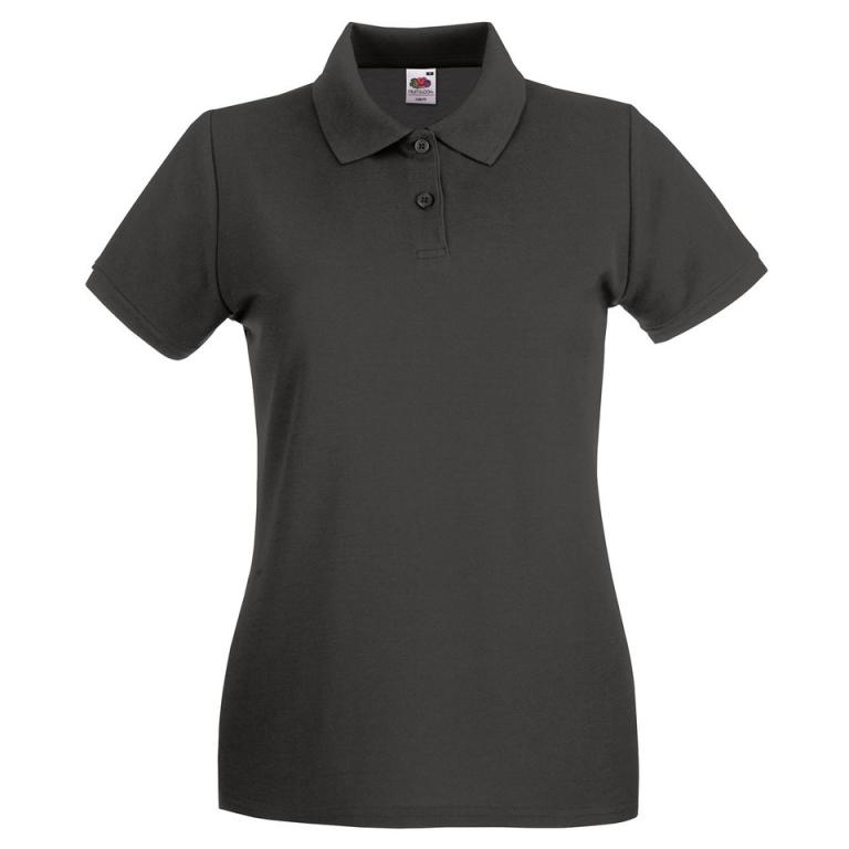 Women's premium polo Light Graphite