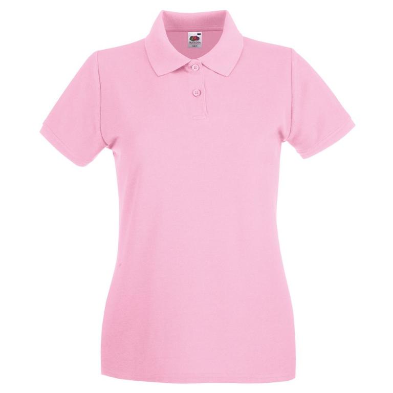 Women's premium polo Light Pink