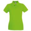 Women's premium polo Lime