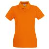 Women's premium polo Orange