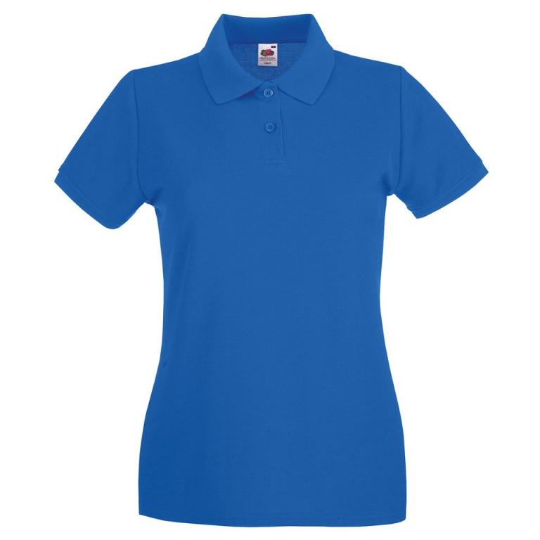 Women's premium polo Royal Blue