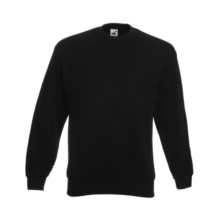 Premium 70/30 set-in sweatshirt Black