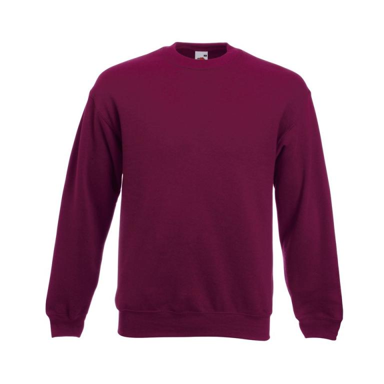 Premium 70/30 set-in sweatshirt Burgundy