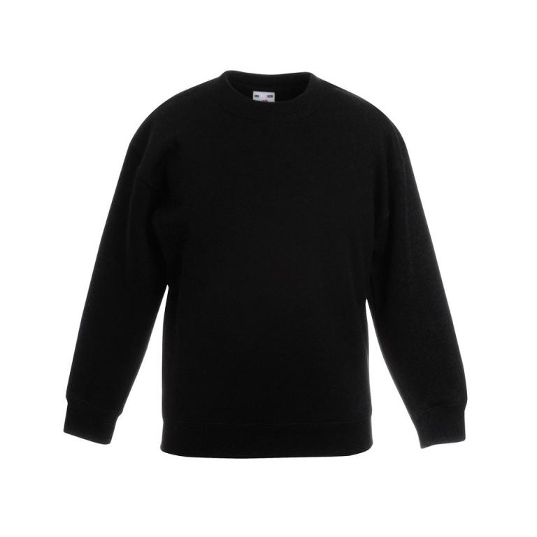 Kids premium set-in sweatshirt Black