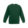 Kids premium set-in sweatshirt Bottle Green