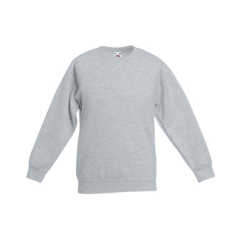 Kids premium set-in sweatshirt Heather Grey