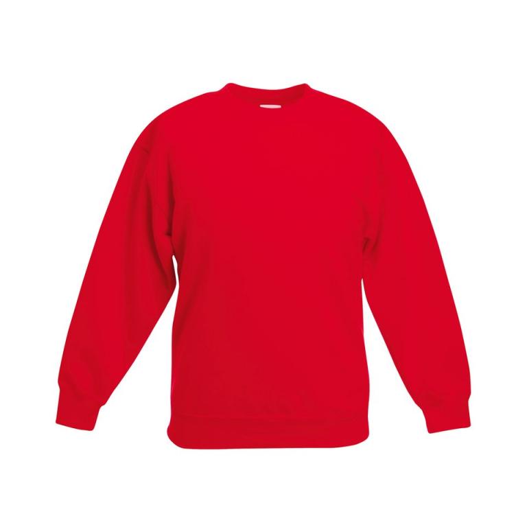 Kids premium set-in sweatshirt Red