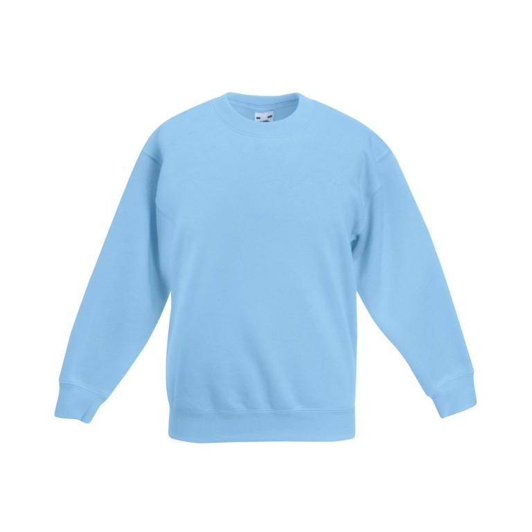 Kids premium set-in sweatshirt Sky Blue