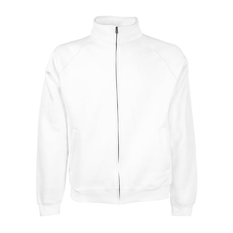 Premium 70/30 sweatshirt jacket White