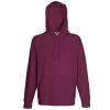 Lightweight hooded sweatshirt Burgundy