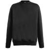 Lightweight set-in sweatshirt Black