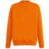 Lightweight set-in sweatshirt Orange