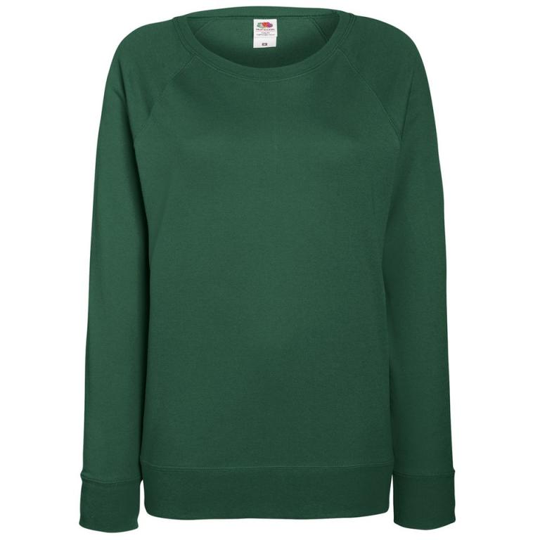 Women's lightweight raglan sweatshirt Bottle Green