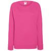 Women's lightweight raglan sweatshirt Fuchsia