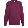 Lightweight raglan sweatshirt Burgundy