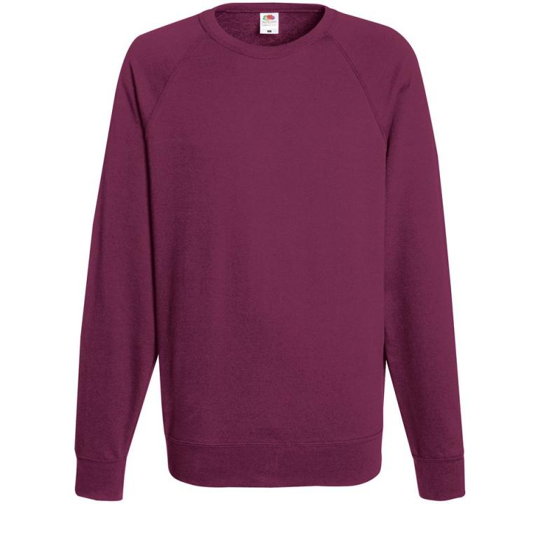 Lightweight raglan sweatshirt Burgundy