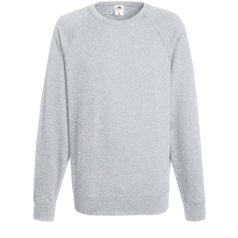 Lightweight raglan sweatshirt Heather Grey