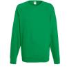 Lightweight raglan sweatshirt Kelly Green