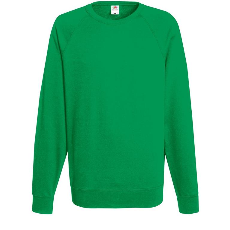 Lightweight raglan sweatshirt Kelly Green