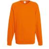 Lightweight raglan sweatshirt Orange